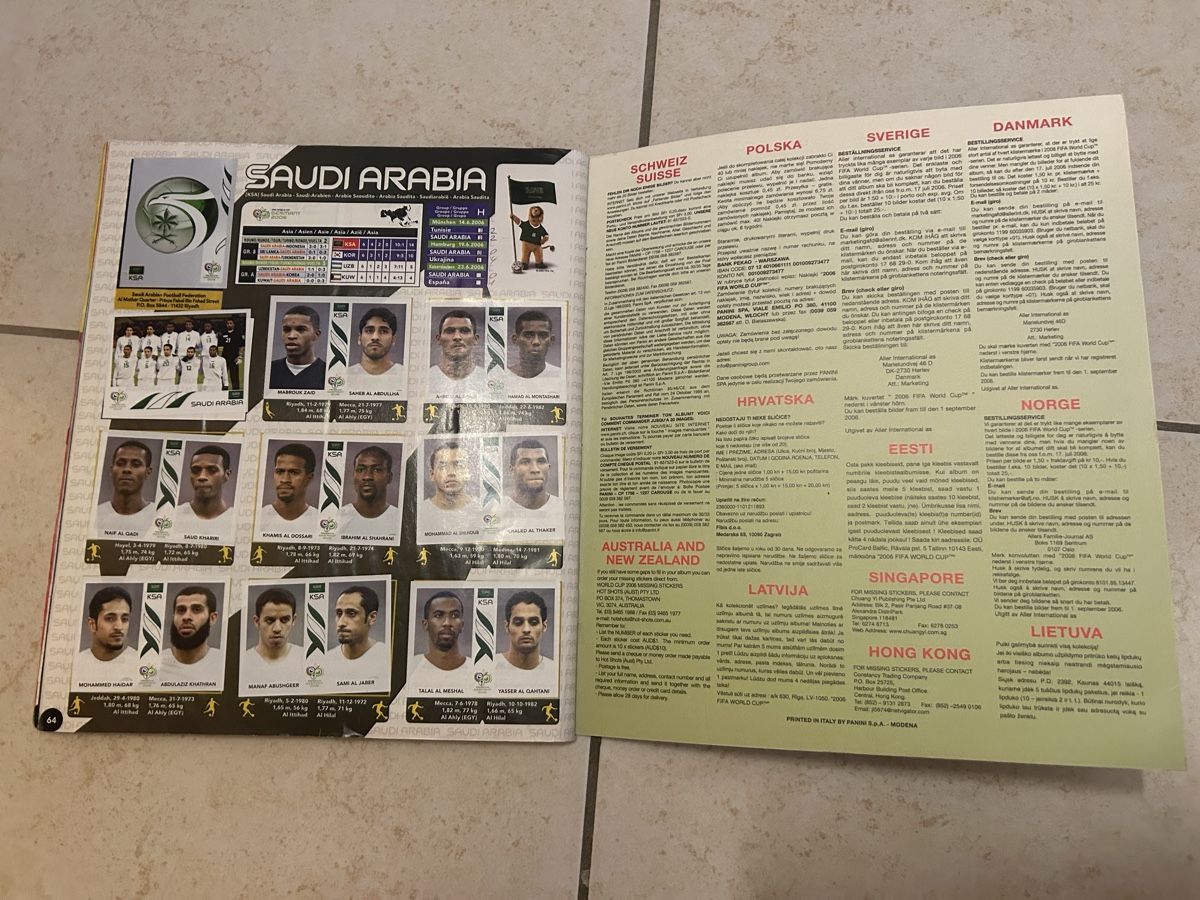 Panini Alben: Panini Wm 2006 – Gebraucht aus Binningen von Flagello 8