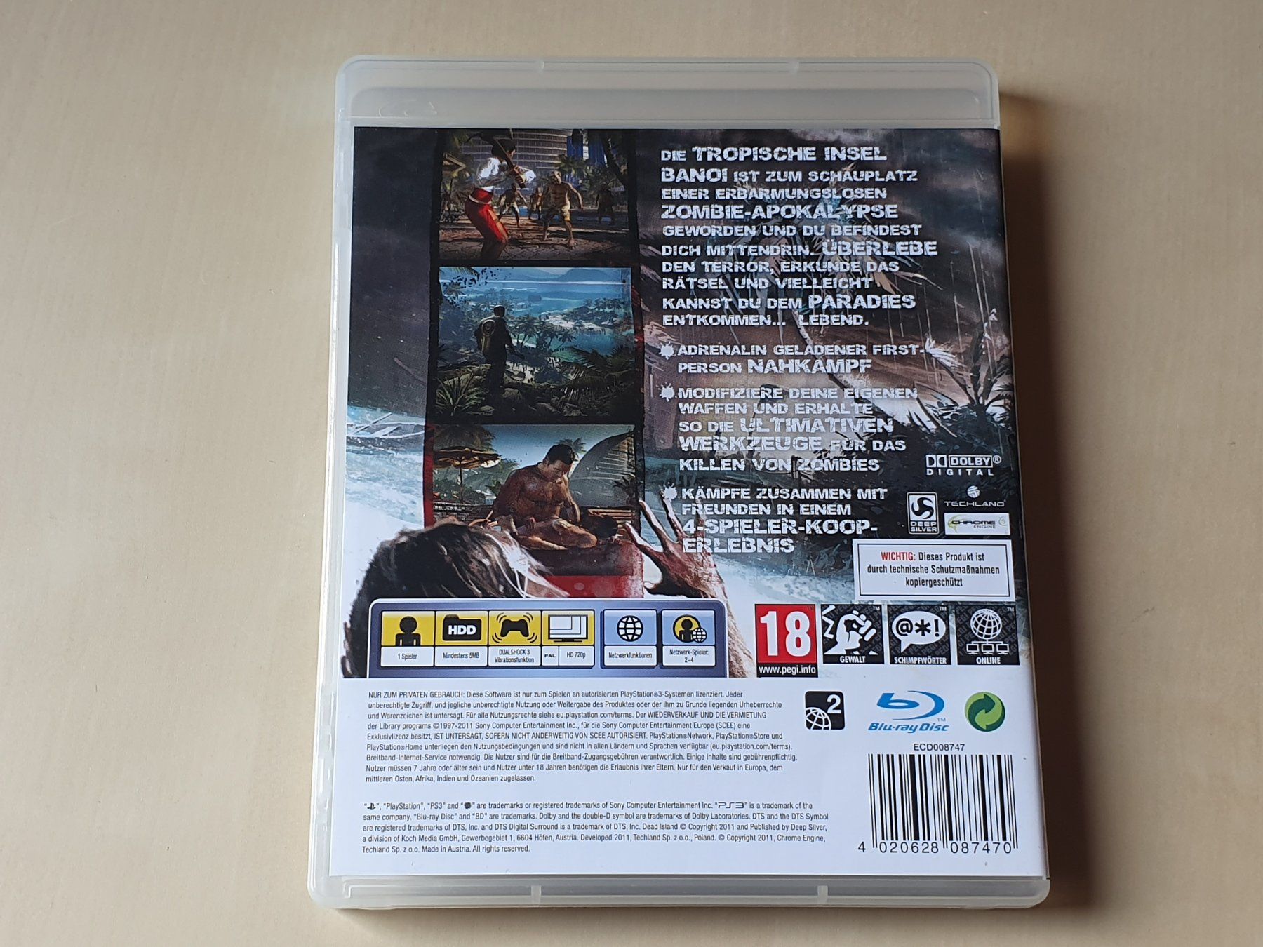 Sony Giochi: Dead Island – Usato da Stansstad venduto da collectorsshop 1