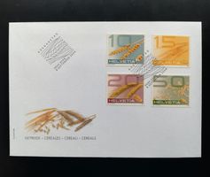 Schweiz FDC Freimarken Getreide, 2008
