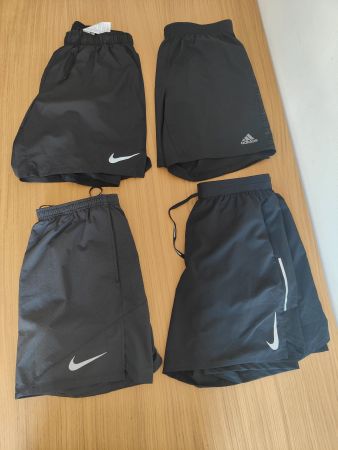 4x Sport Shorts  ( 3x Nike, 1 Adidas)