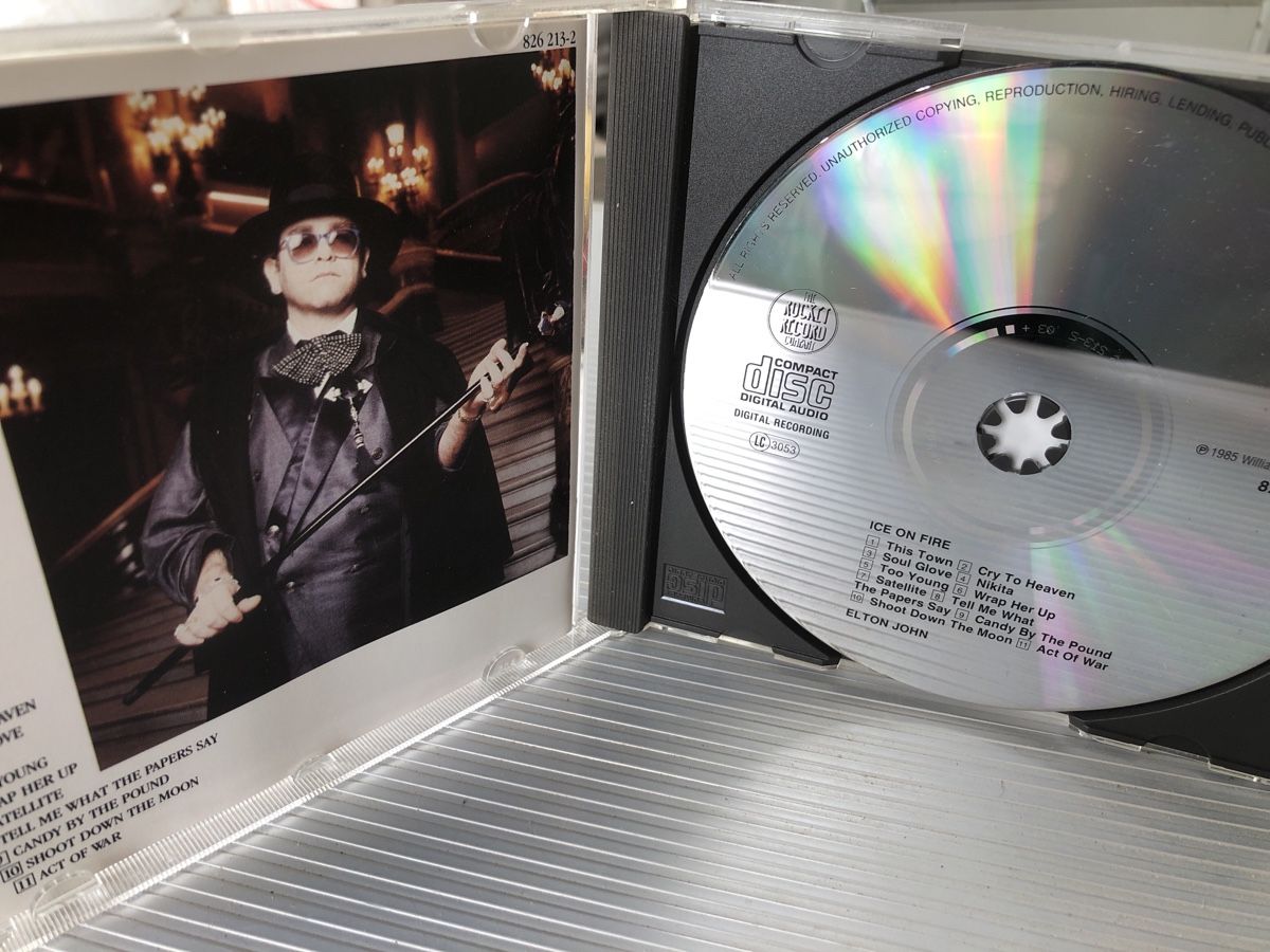 CDs: Elton John - Ice On Fire CD – Gebraucht aus Flaach von rubo7 1