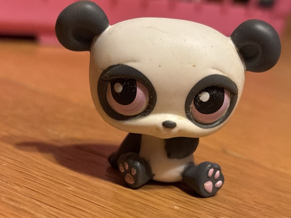 Littlest Pet Shop Statuette: Littlest Pet Shop Panda – Usato da La Chaux-de-Fonds venduto da lea_77ly