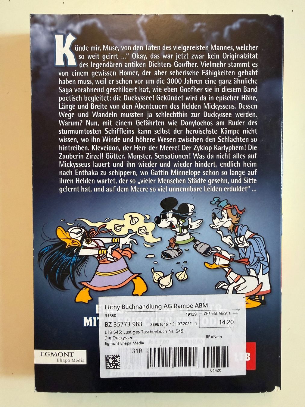 Fumetti: LTB Lustiges Taschenbuch Band 545 – Usato da Münsingen venduto da Ganjam 2