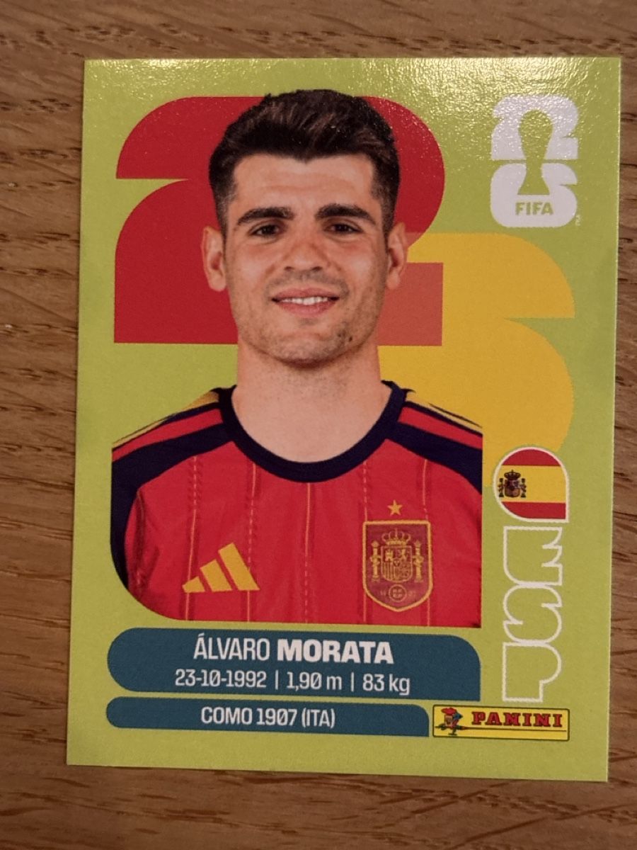 Panini Carte collezionabili: ESP 19  - Panini World Cup 2026 – Nuovo (secondo la descrizione) da Cumpadials venduto da luc7373