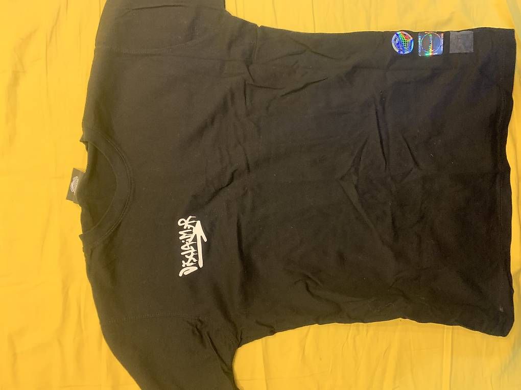 T-shirt: Maglietta Disclaimer Nera S – Usato da Pregassona venduto da pat_8ncg