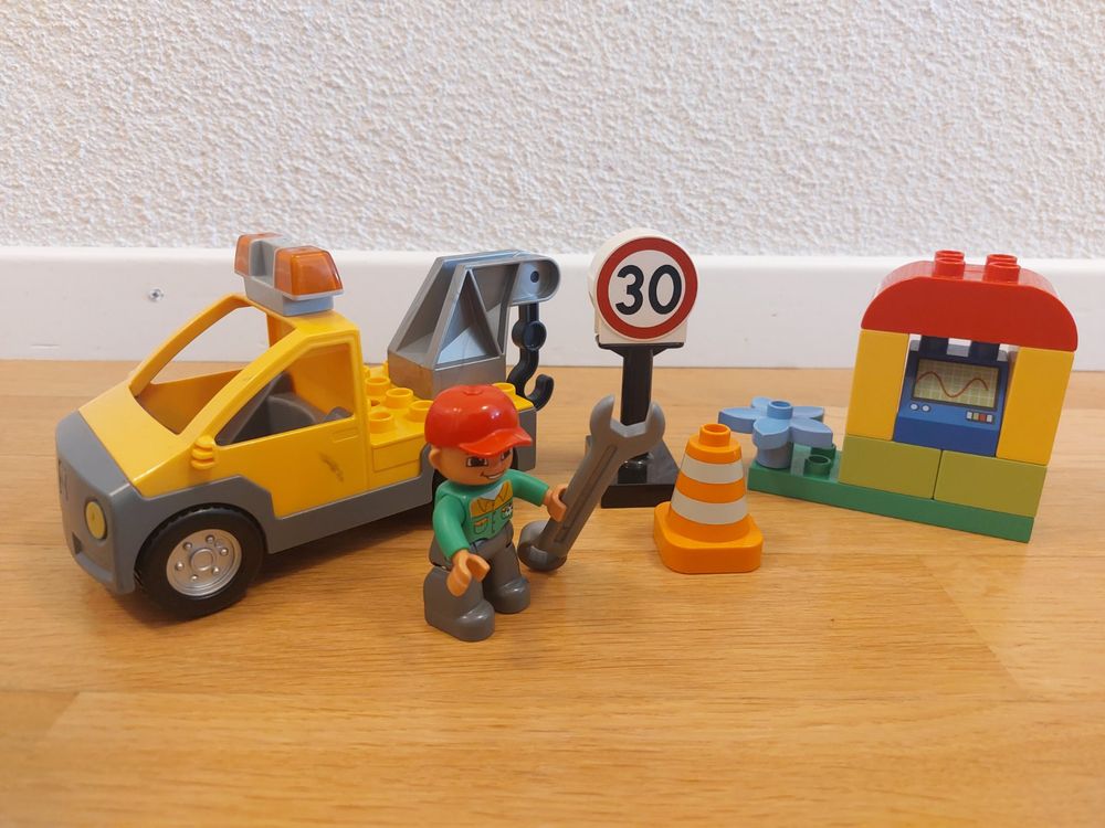 Duplo Giocattoli: LEGO Duplo 6146 Abschleppwagen – Usato da Balterswil venduto da Steineparadies 1