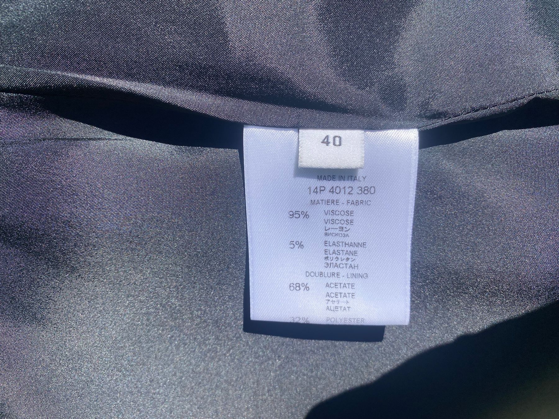 Givenchy Röcke: GIVENCHY Rock mit Blumenmuster, Gr. 38 – Gebraucht aus Zürich von JDB_Vintage 5