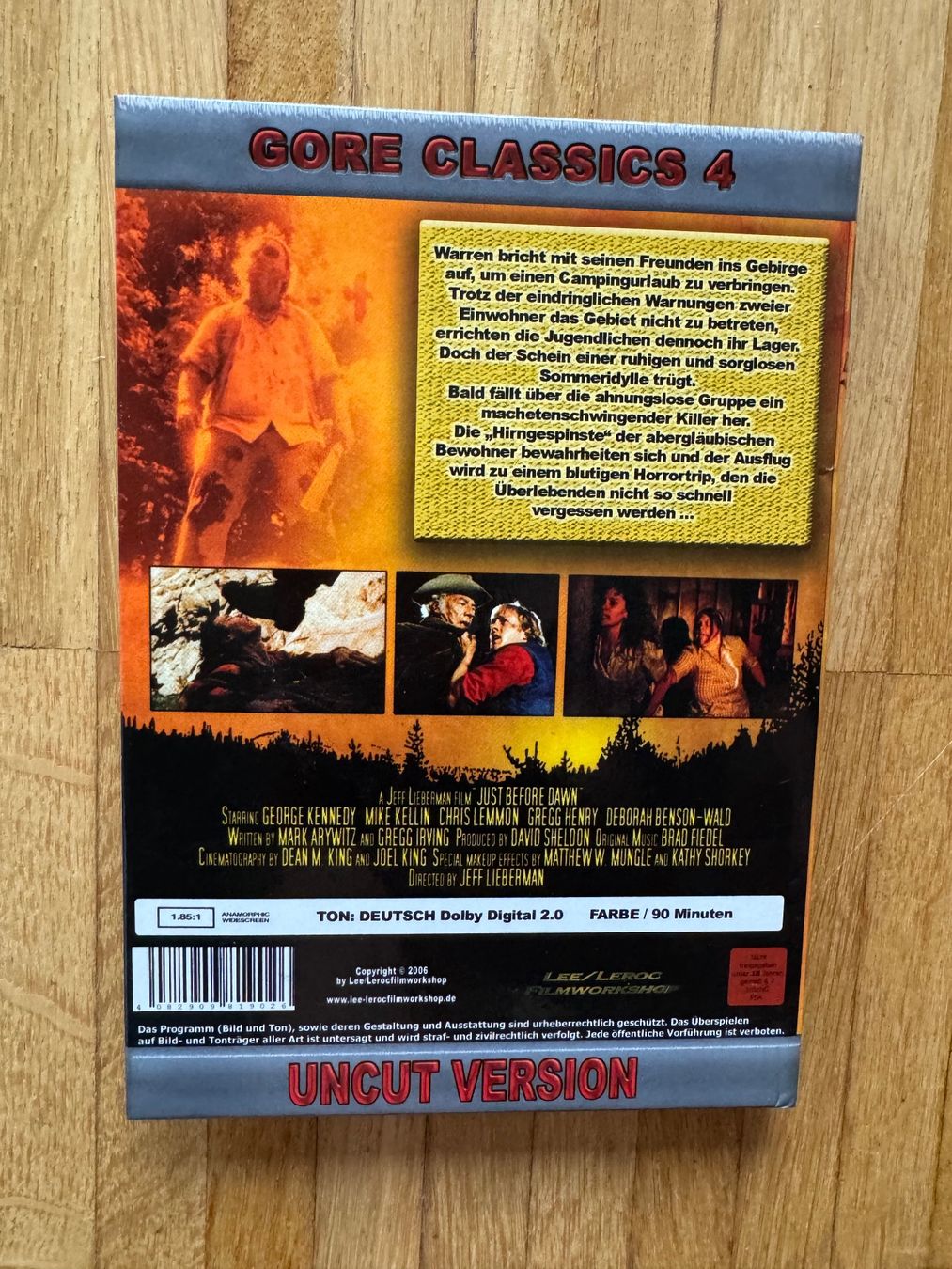 Tutti i DVDs: JUST BEFORE DAWN. (DVD/HART BOX) – Usato da Basel venduto da san_2qlq 1