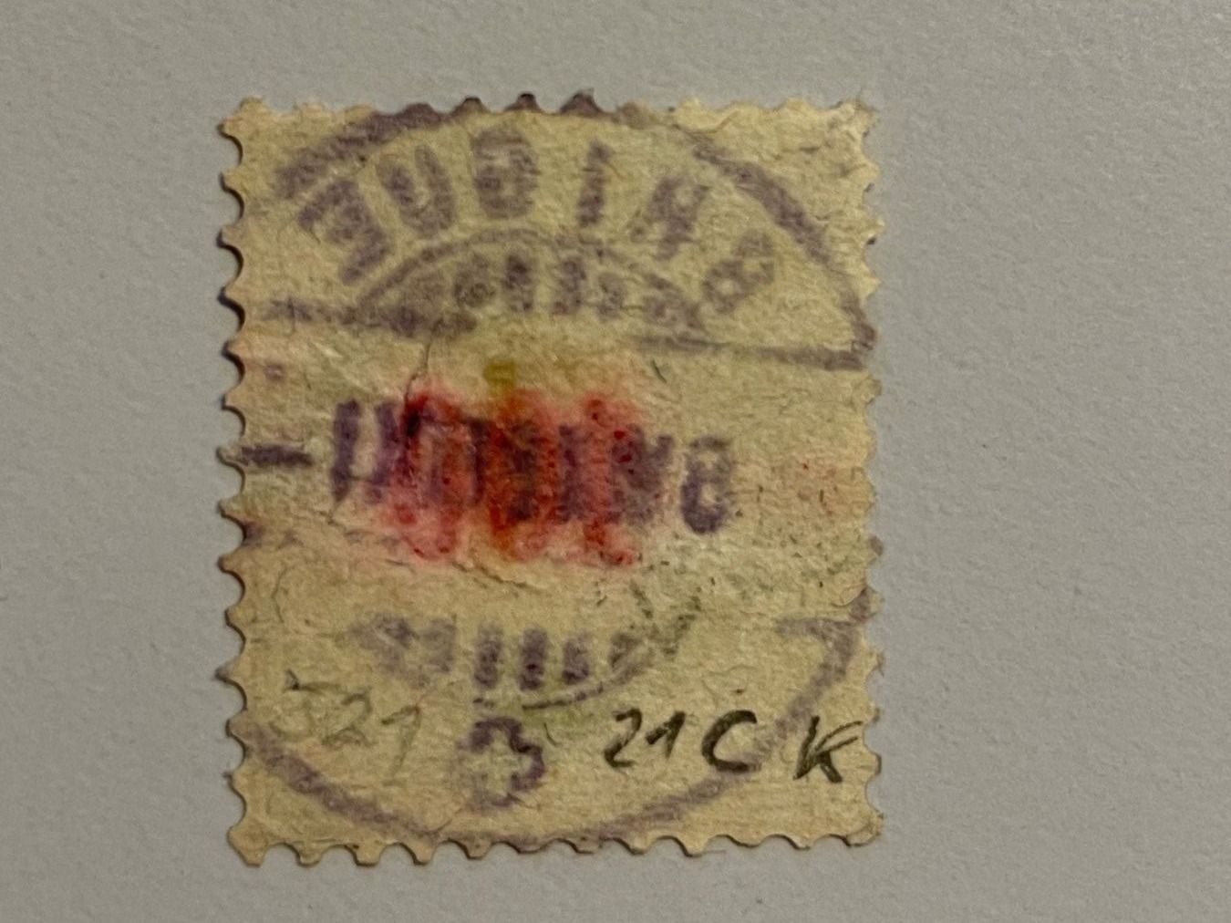 Tutti i francobolli: 1888 Portomarke ZNr. 21CK – Usato da Küssnacht am Rigi venduto da POSTOMASTER 1