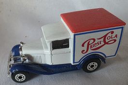 Matchbok 1979 Superfast Model 'A' Ford Pepsi-Cola Truck MB38