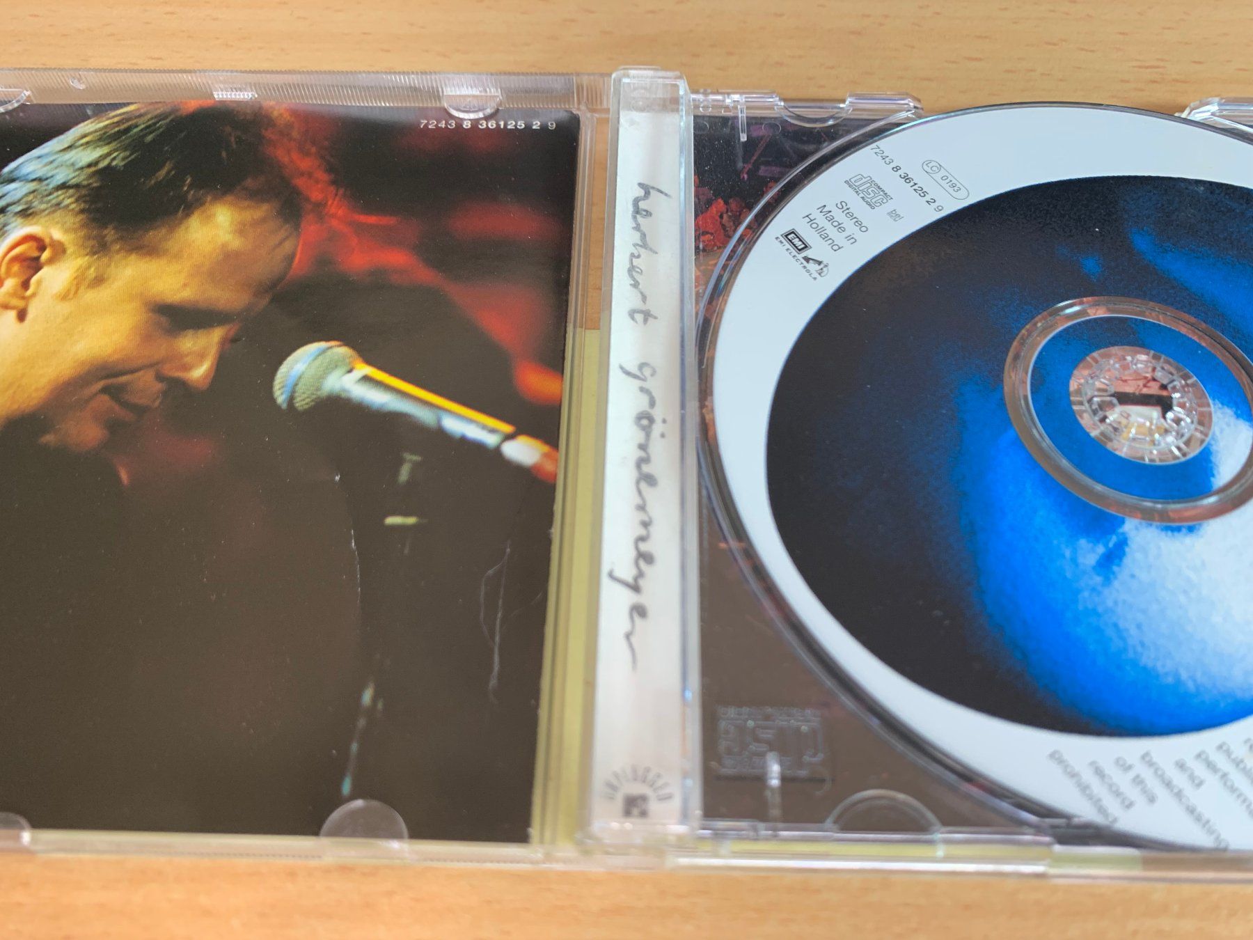 CDs: Herbert Grönemeyer – Unplugged Herbert – Gebraucht aus Rikon im Tösstal von Alpenmutz 2