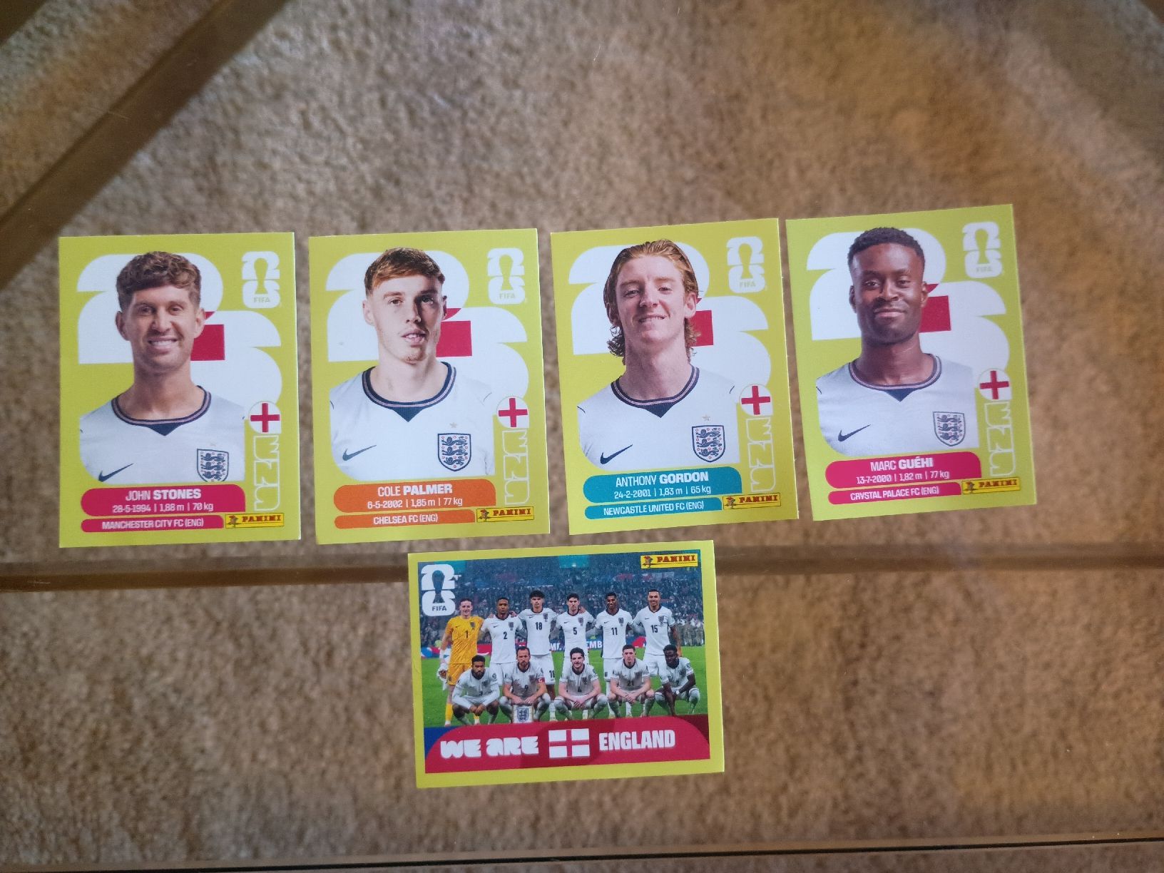 Sticker: Fifa Paninia stickers England team – Nuovo (secondo la descrizione) da Gstaad venduto da ale_9xcn