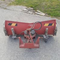 Lame à neige, Schneepflug Zaugg pour tracteur, Traktor!