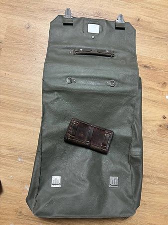 Original F Sack mit Lederetui