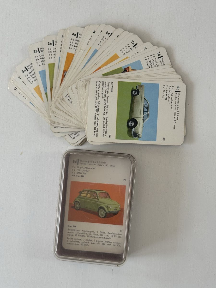 Jeux: 10 verschiedene Quartettspiel-Decks – D'occasion à Herrliberg par psm_67l5 8