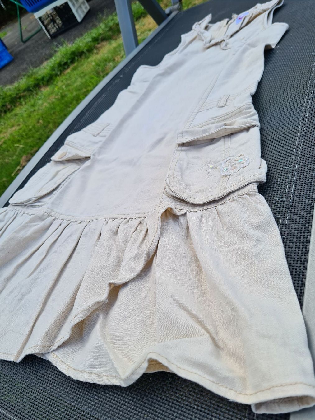 Robes et jupes: Mädchen Leinenkleid, elegant – D'occasion à Amriswil par used2use