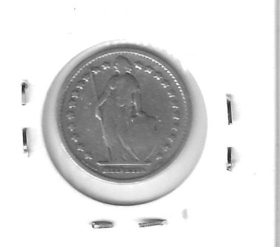 Tutti le monete: Monnaie Suisse: 1 Fr 1898 – Usato da Muraz (Collombey) venduto da Resine 1