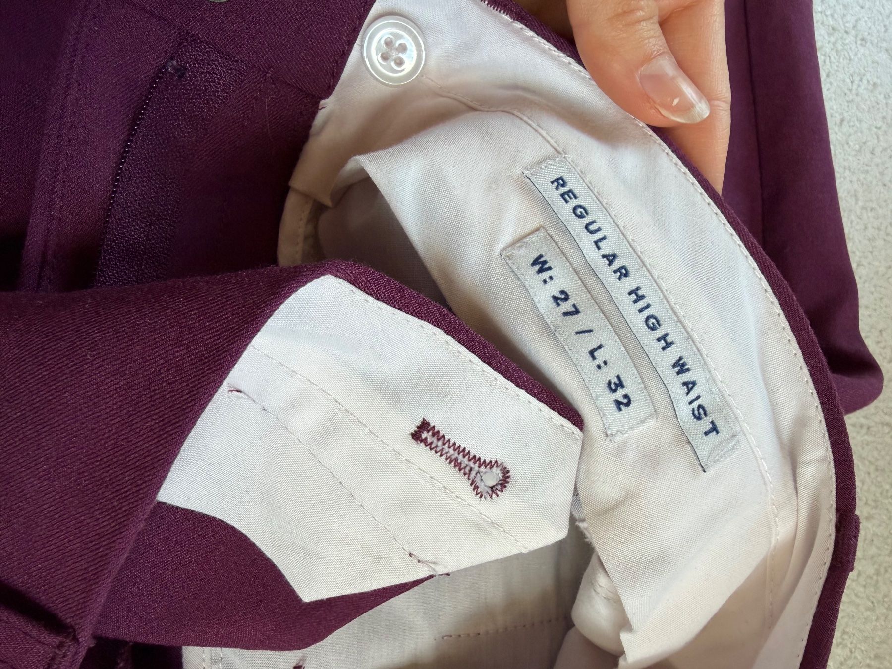 Pantaloni: JJXX Hose lila – Nuovo (secondo la descrizione) da Zürich venduto da ele_c8mx 3