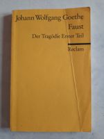 Goethe : Faust. Der Tragödie Erster Teil , Reclam