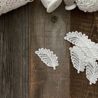 Applikationen Spitze - 5er Set - Shabby Chic