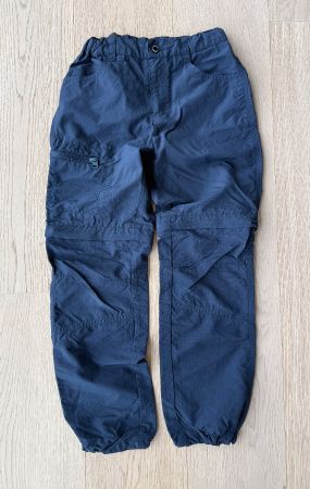 Icepeak Zip-Off Trekking-Hose Wanderhose dunkelblau Gr. 140
