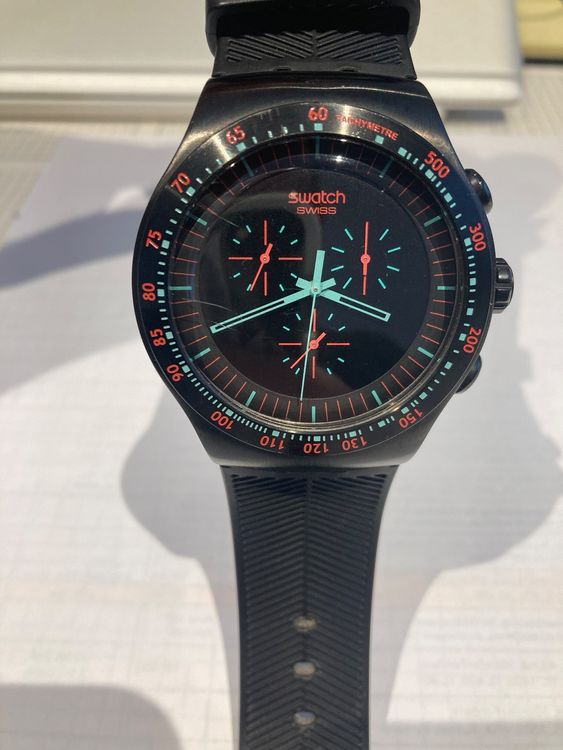 Swatch 🇨🇭 Arm Band Uhr mit neue Batterie 1
