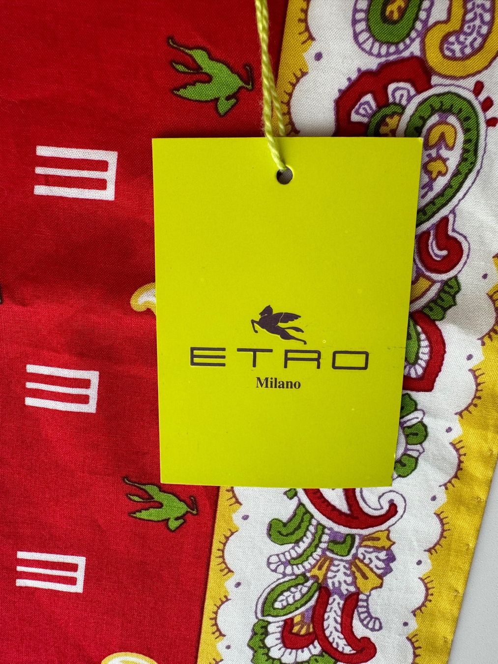 Etro Foulard & Sciarpe: Etro Tuch Foulard Pocket Square – Nuovo (secondo la descrizione) da Schaan venduto da MivrSh 2