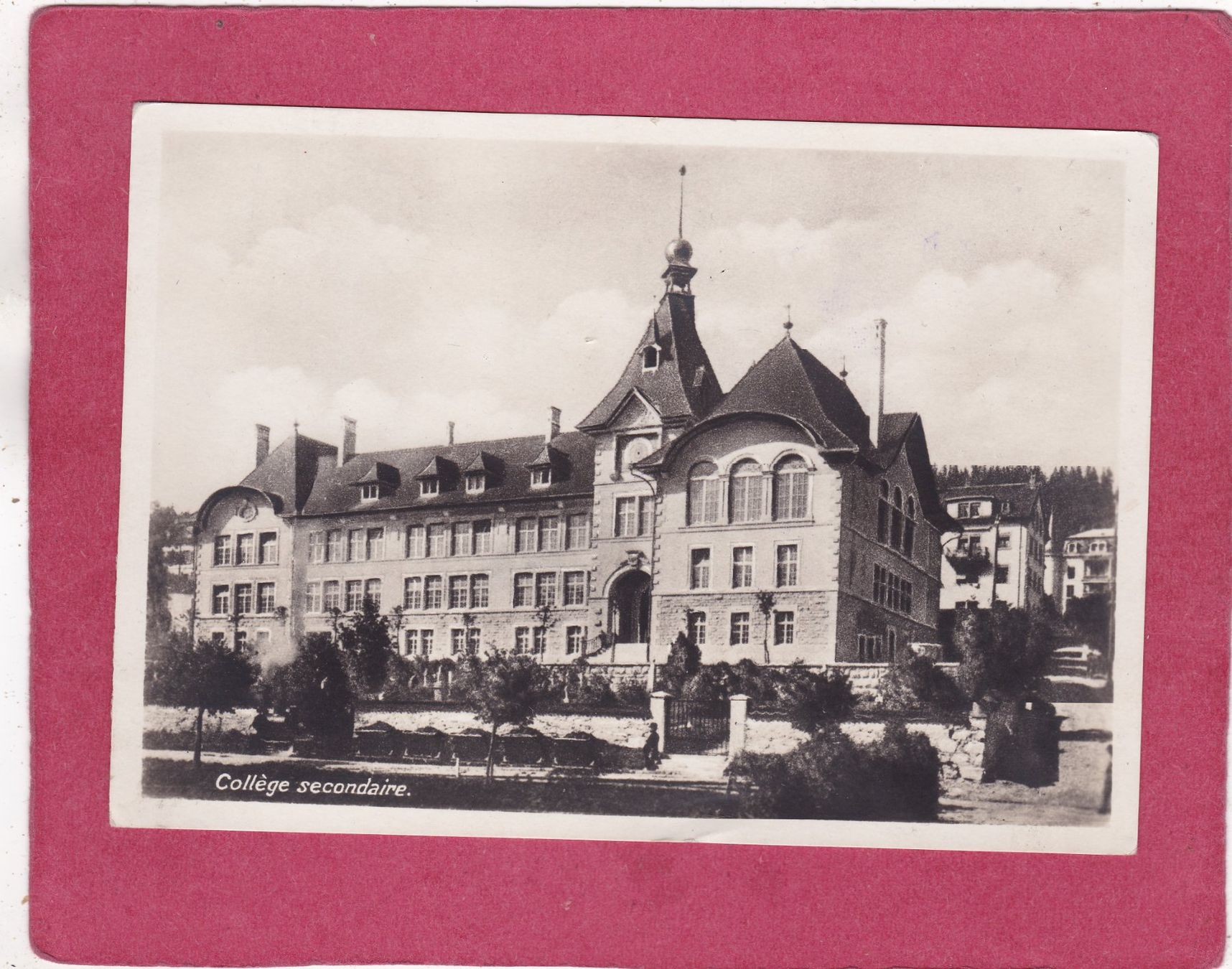Cartoline postali: Collège secondaire Tramelan – Usato da Herisau venduto da Lisegrat2008