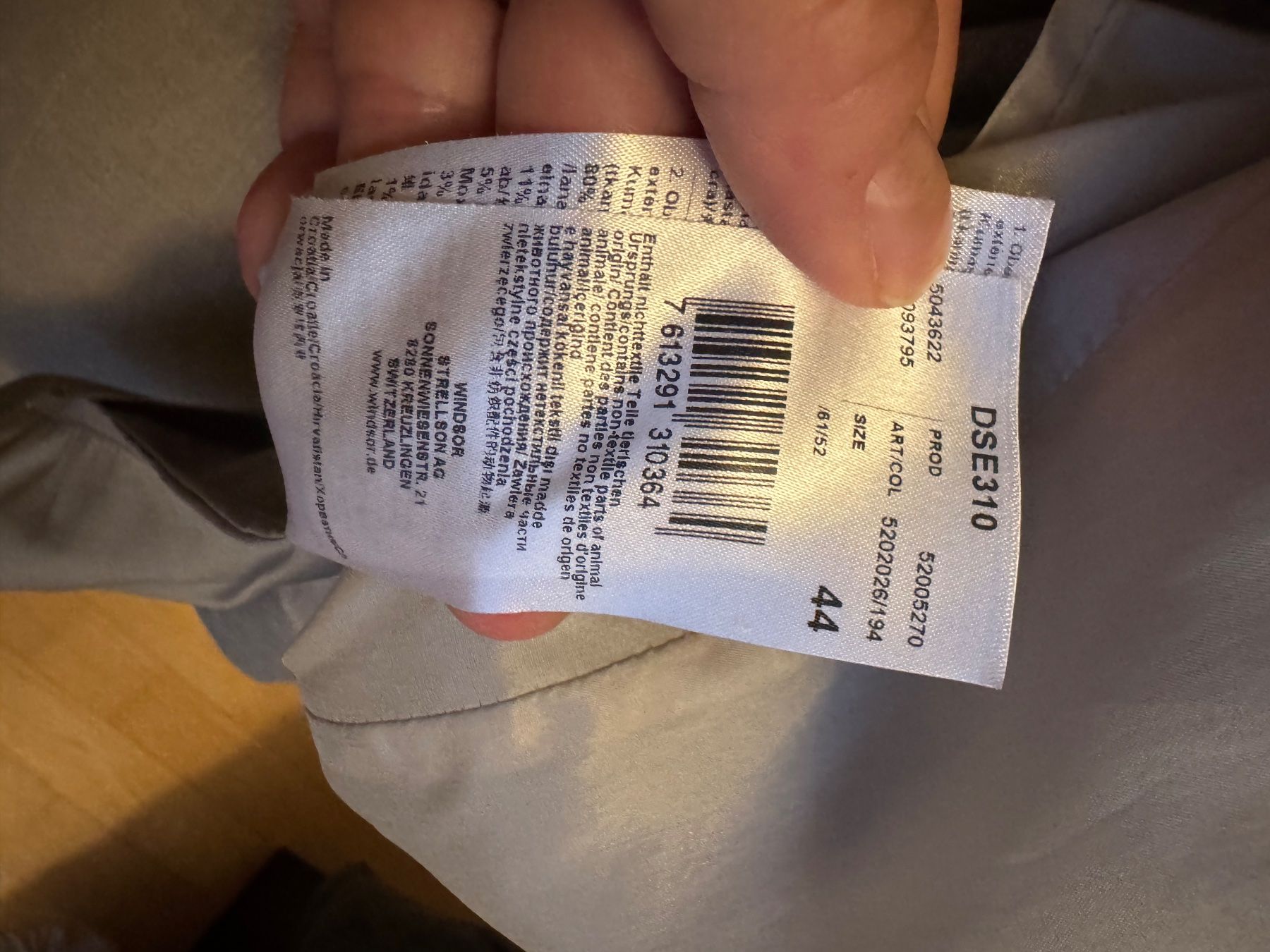 Windsor Jacken: ***WINDSOR*** edler, klassischer Cool-Wool Blazer, Gr 38 – Neu (gemäss Beschreibung) aus Hombrechtikon von tvogel 5