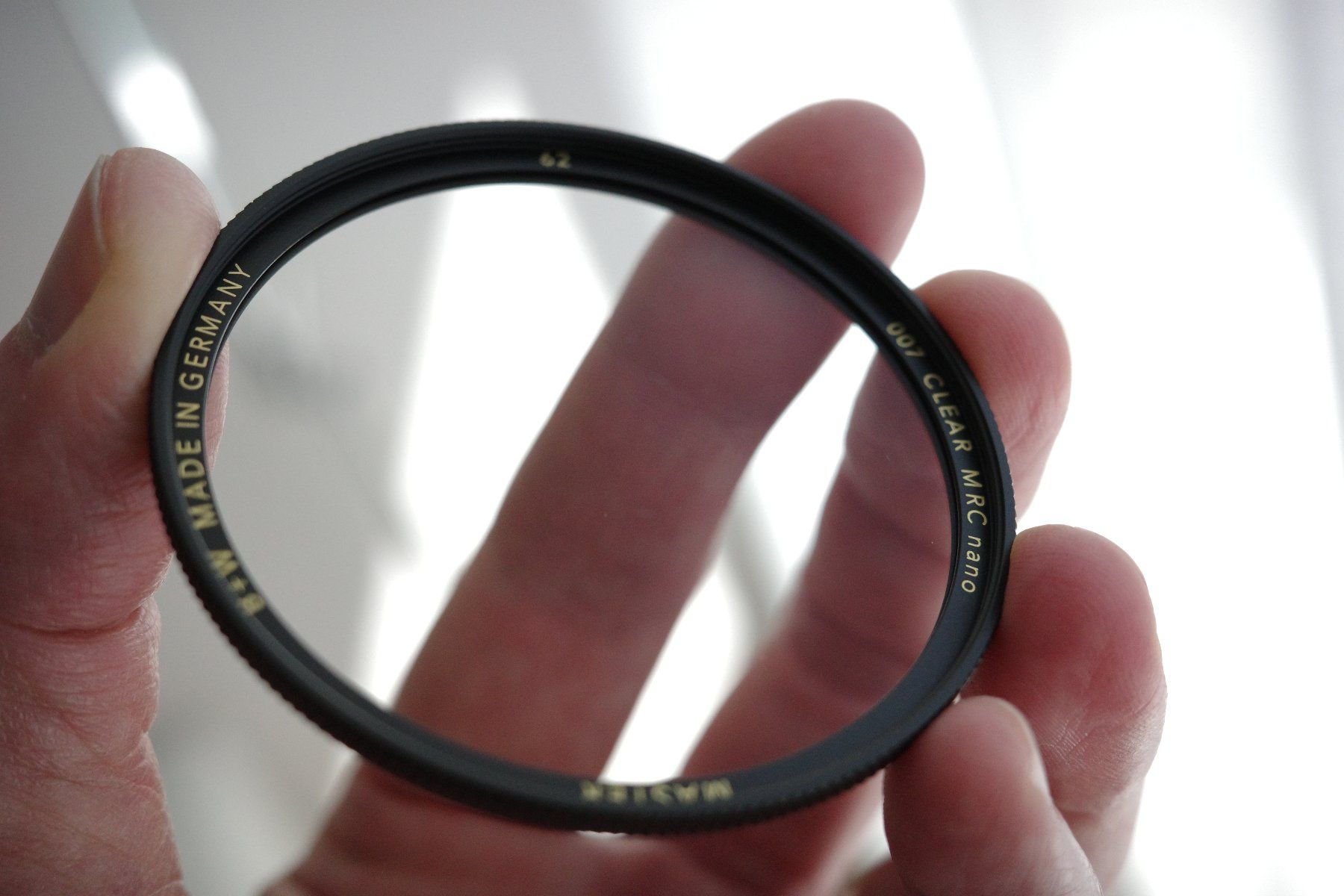 Filtri: B+W 62mm Master 007 Clear MRC nano – Nuovo (secondo la descrizione) da Liebefeld venduto da Rhyolite 1