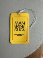 Mandarina Duck Yellow Luggage Tag New