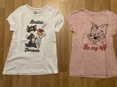 Tom und Jerry Shirts Gr. 110/116