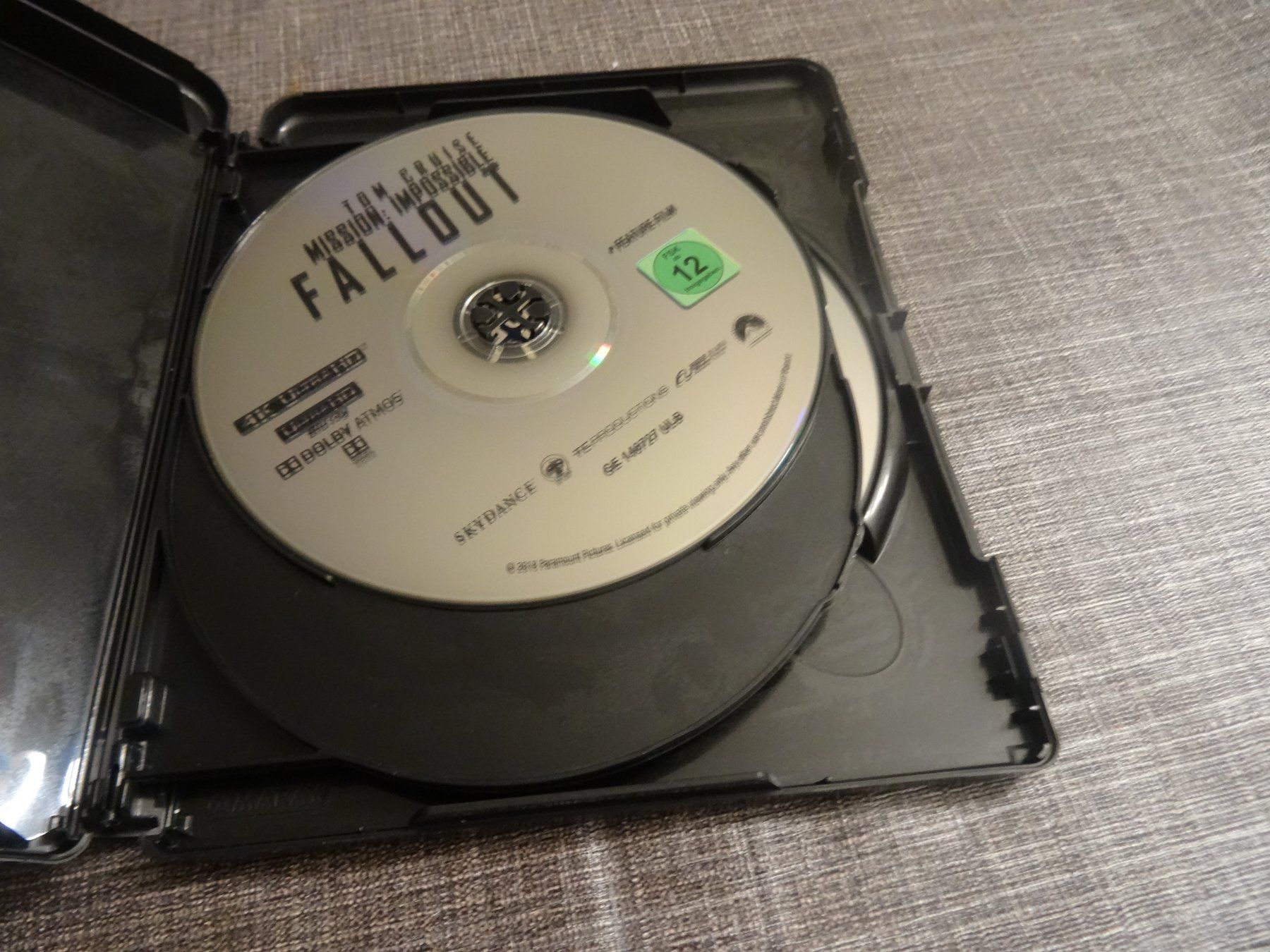 Tous les DVDs: Mission Impossible Fallout 4K ULTRA UHD Blu-ray – D'occasion à Olten par Disc-Verkauf 1