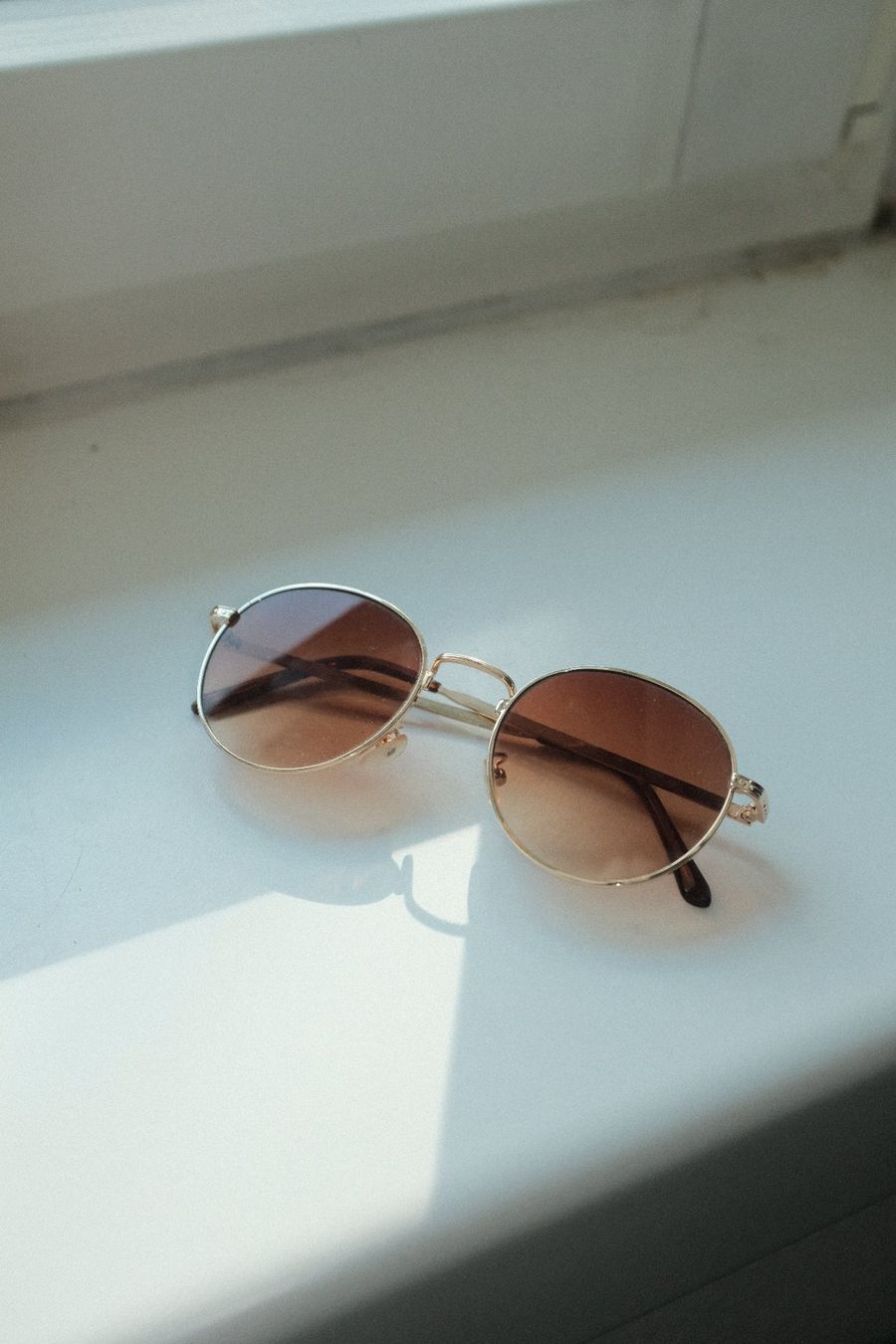 Brillen & Gläser: Sonnenbrille Orange Tint – Gebraucht aus Zürich von Leistong 1