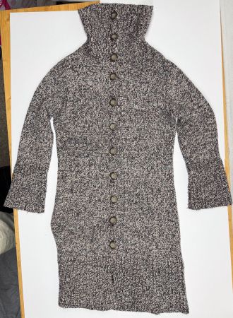 Mantel Wollmantel Strickmantel Wollkleid Wolljacke