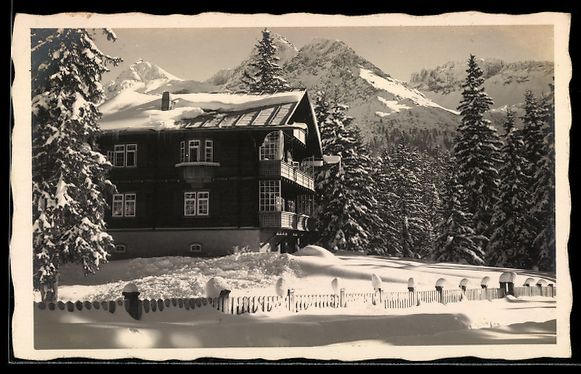 Cartoline postali: AK Arosa, Chalet Montefiore – Usato da Berlin venduto da bartko-reher