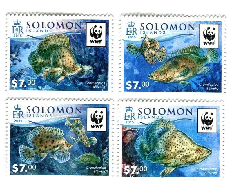 Tutti i francobolli: Briefmarken "Fische". Salomonen. – Nuovo e nell'imballaggio originale da Basel venduto da Butsch5