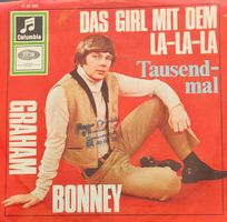 Vinyl Single Graham Bonney - Das Girl mit dem La-la-la