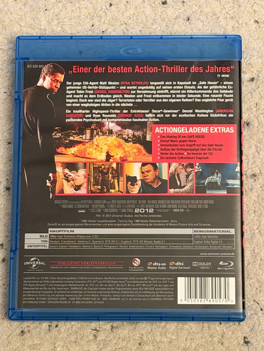 Alle DVDs: Safe House – Gebraucht aus Zürich von Kue_Zuerich 1