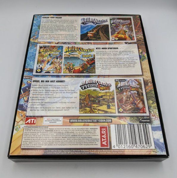 Giochi: Roller Coaster Tycoon 3 - aus 2004 in Bigbox / OVP – Usato da Bad Ragaz venduto da MR_BR 1
