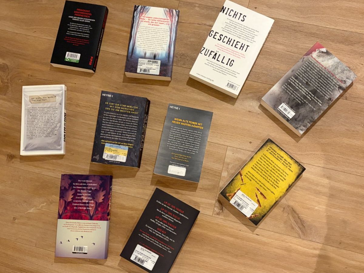 Livres: 10 Thriller und Romane als Set oder Einzelverkauf – D'occasion à Zürich par kun_d8p9 1