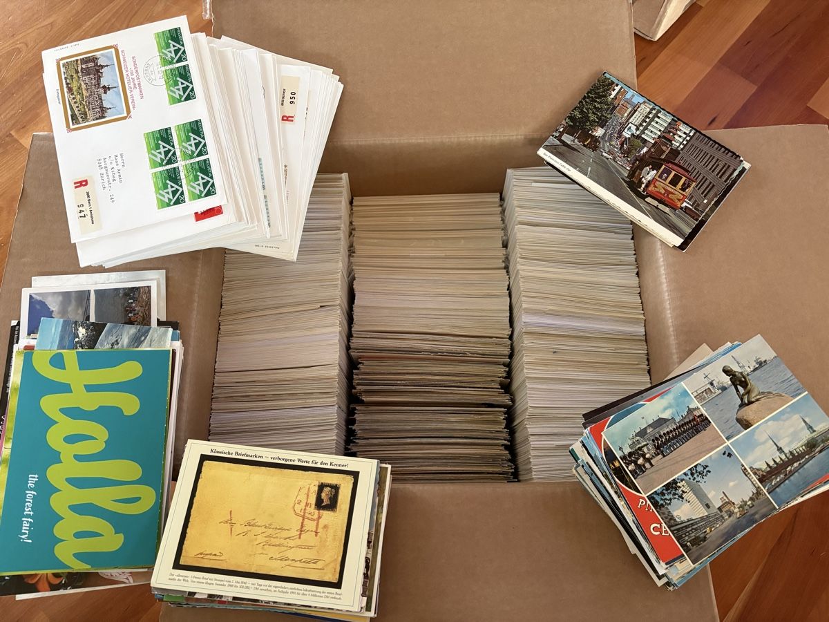 Alle Briefmarken: Ersttagsbriefe / Postkarten Lot  – Gebraucht aus Rümlang von euqinom16