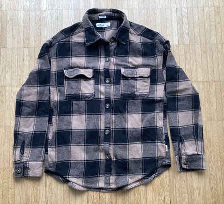 Hollister Flanellhemd – Boyfriend Fit, Grösse S