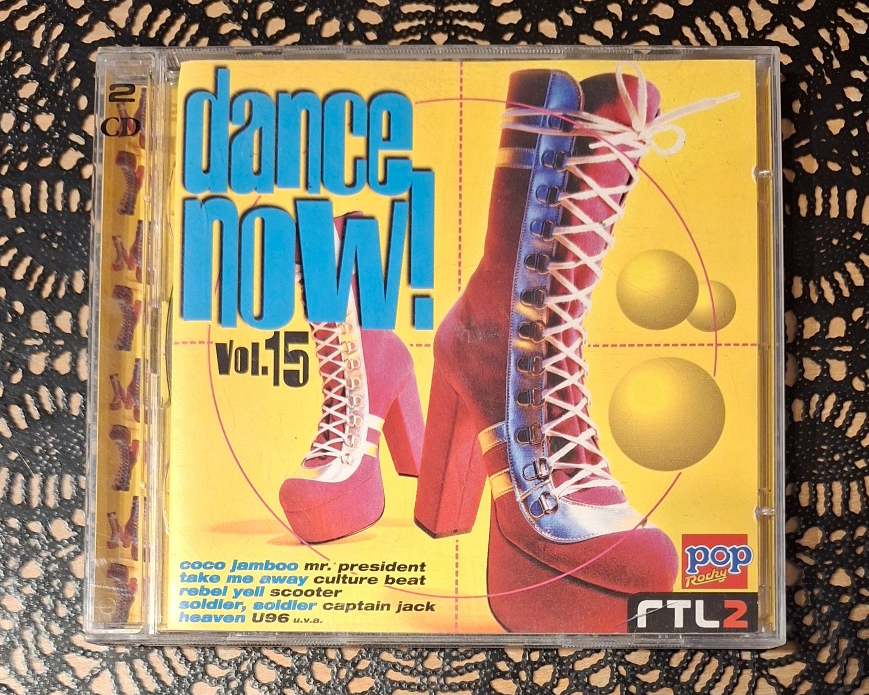 CD: Dance Now! Vol.15, Dance Pop Compilation Sampler 2CD 1996 – Usato da Schönenberg TG venduto da Gregolino76