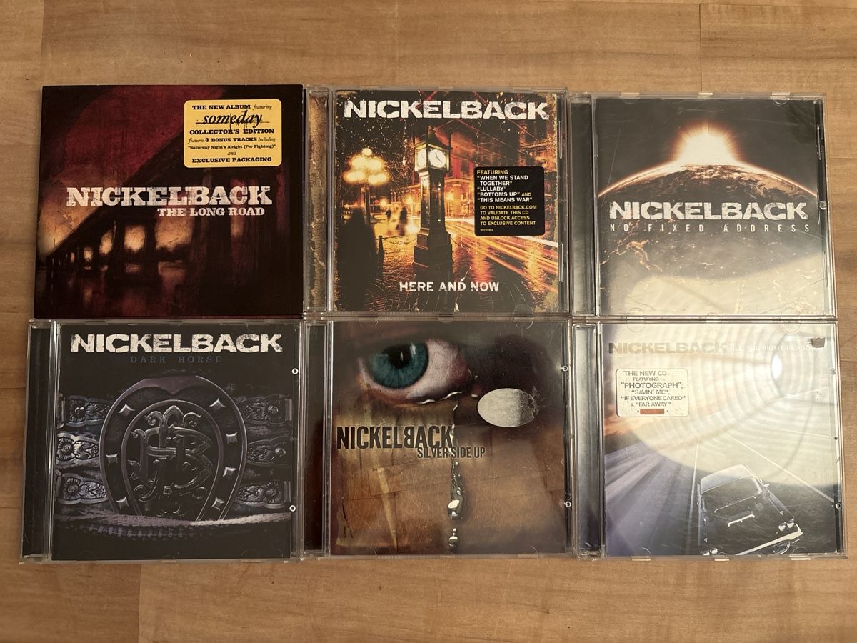 CDs: Nickelback CD Sammlung 6 Stk. gute Sammlung – D'occasion à Solothurn par Delia009