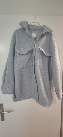 Fleece Jacke H&M hellblau Grösse M 