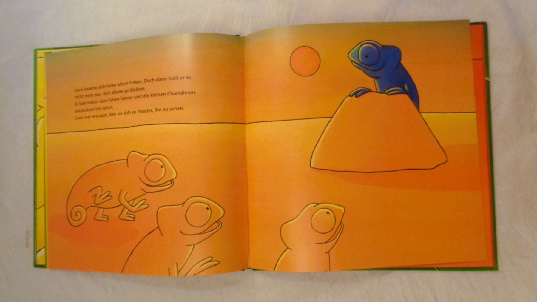 Bücher: Chamäleon Leon ist anders / Bilderbuch Mélanie Watt – Gebraucht aus Bellach von JingleJerry 6