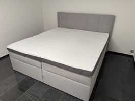 Boxspringbett Lorie von Pfister, 180x200, Topper Deluxe