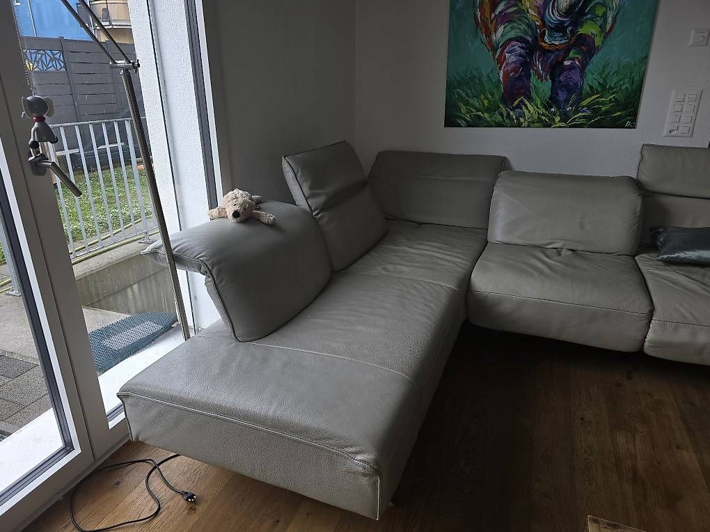 Sofas: Ecksofa Leder – D'occasion à Zuchwil par truegge