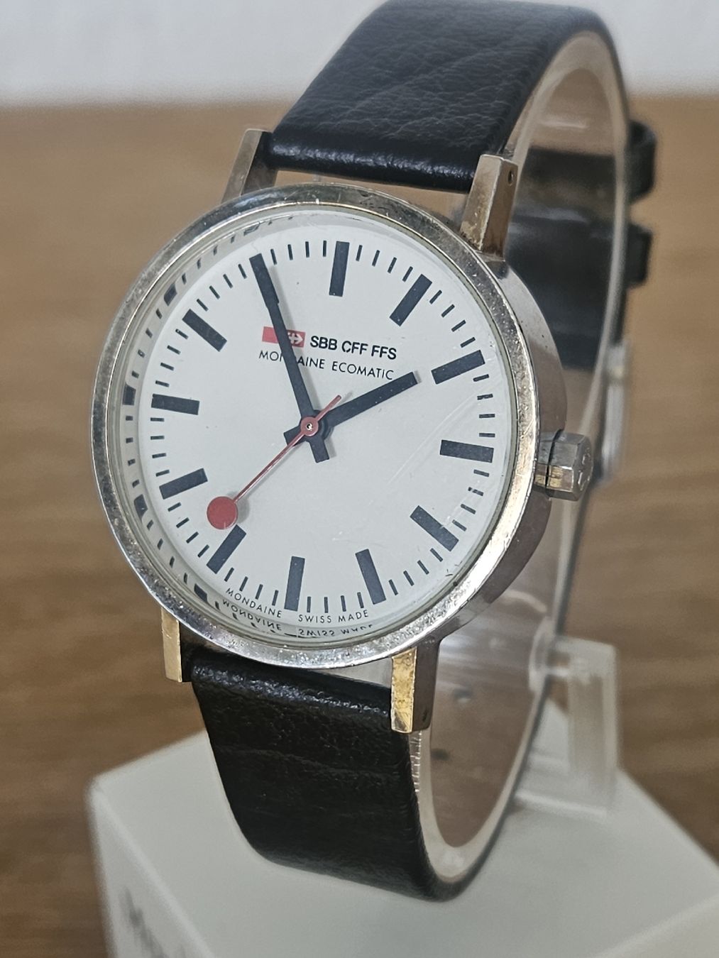 Mondaine Orologi: Mondaine SBB Automatic Uhr 33mm – Usato da Flamatt venduto da pie_f9zm